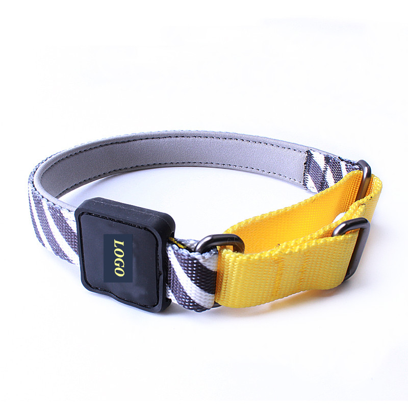 Nylon martingale dog collar luxury paracord neoprene dog collars custom