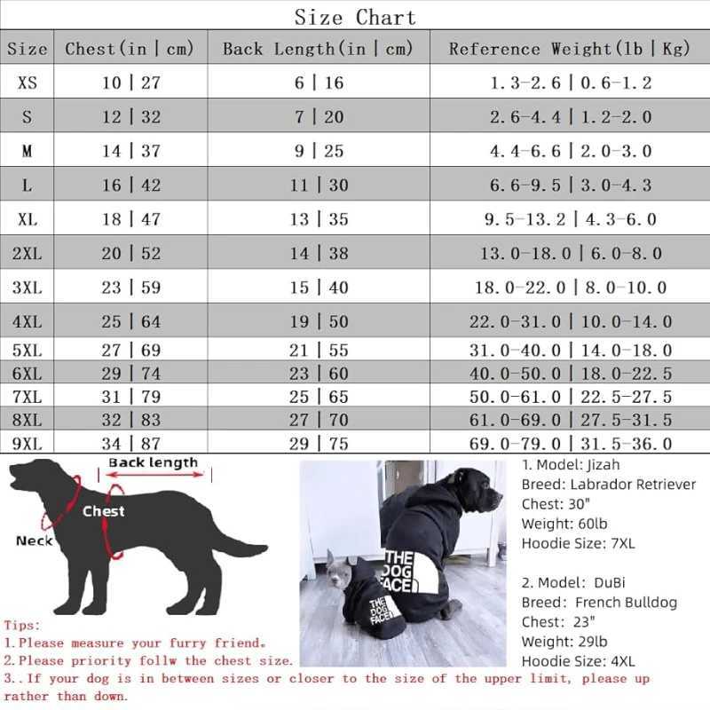 Dog Clothes Hoodies The Dog Face Wind Coat Warm for Small Large Dogs Jacket Sweatshirt French Bulldog Jacket Clothing SuppliseXJ241125
