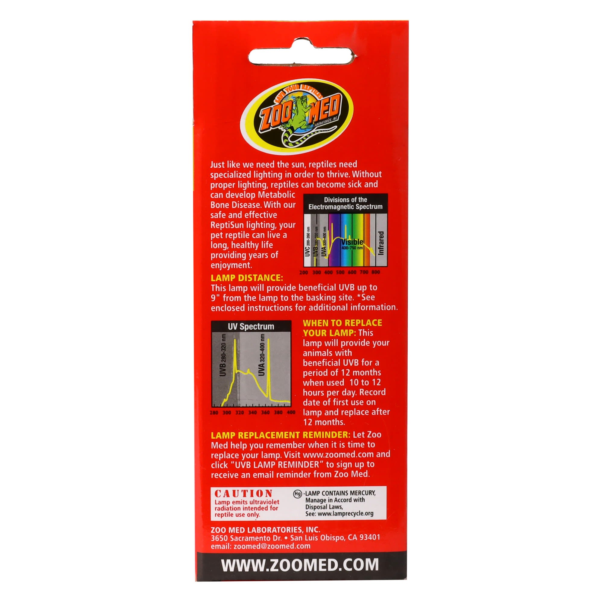 Zoo Med ReptiSun 5.0 Mini Compact Fluorescent Lamp, 13 Watts