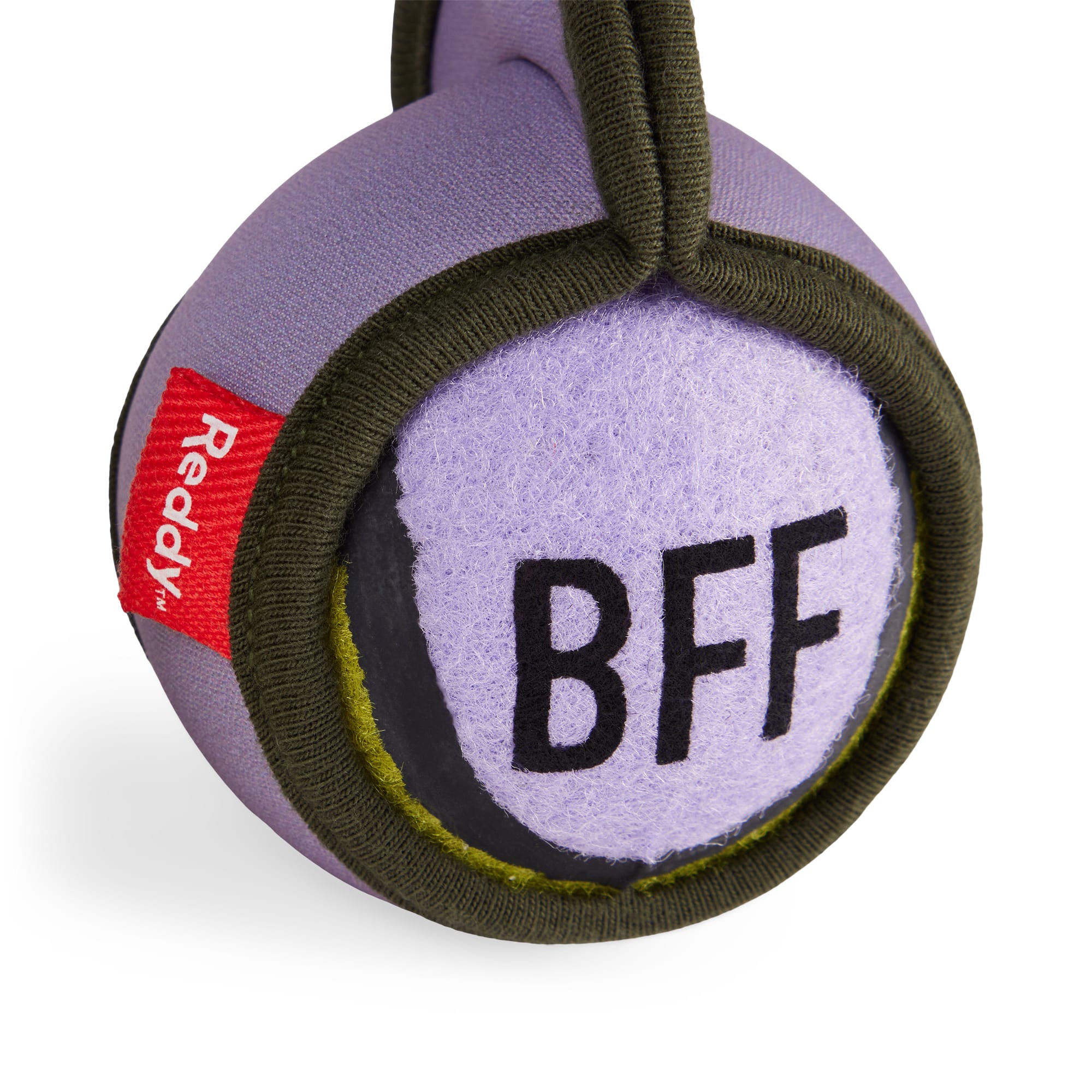 Reddy Lilac On-the Go Ball with Holder Dog Toy, X-Small, Pack of 2