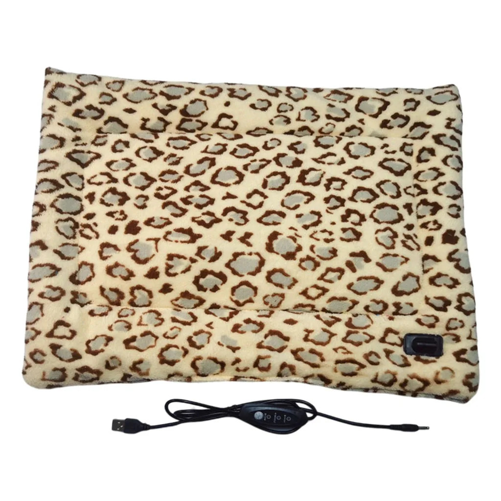Pet Electric Blanket Washable Winter Warming Pad Cat Dog Heated Nest USB Soft Waterproof Small Pet Mat Bed for Puppy Kitten 241125