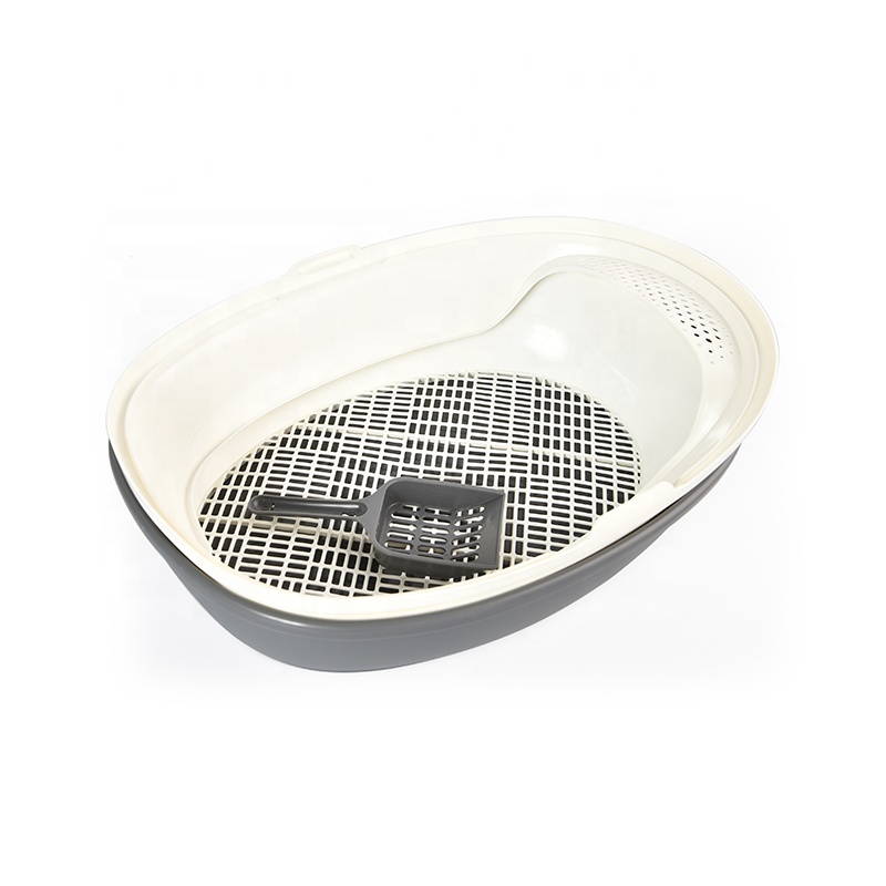 Cheap Cat Toilet Litter Pan Multi-Use Detachable Lightweight Easy Clean Kitten Cat Litter Box
