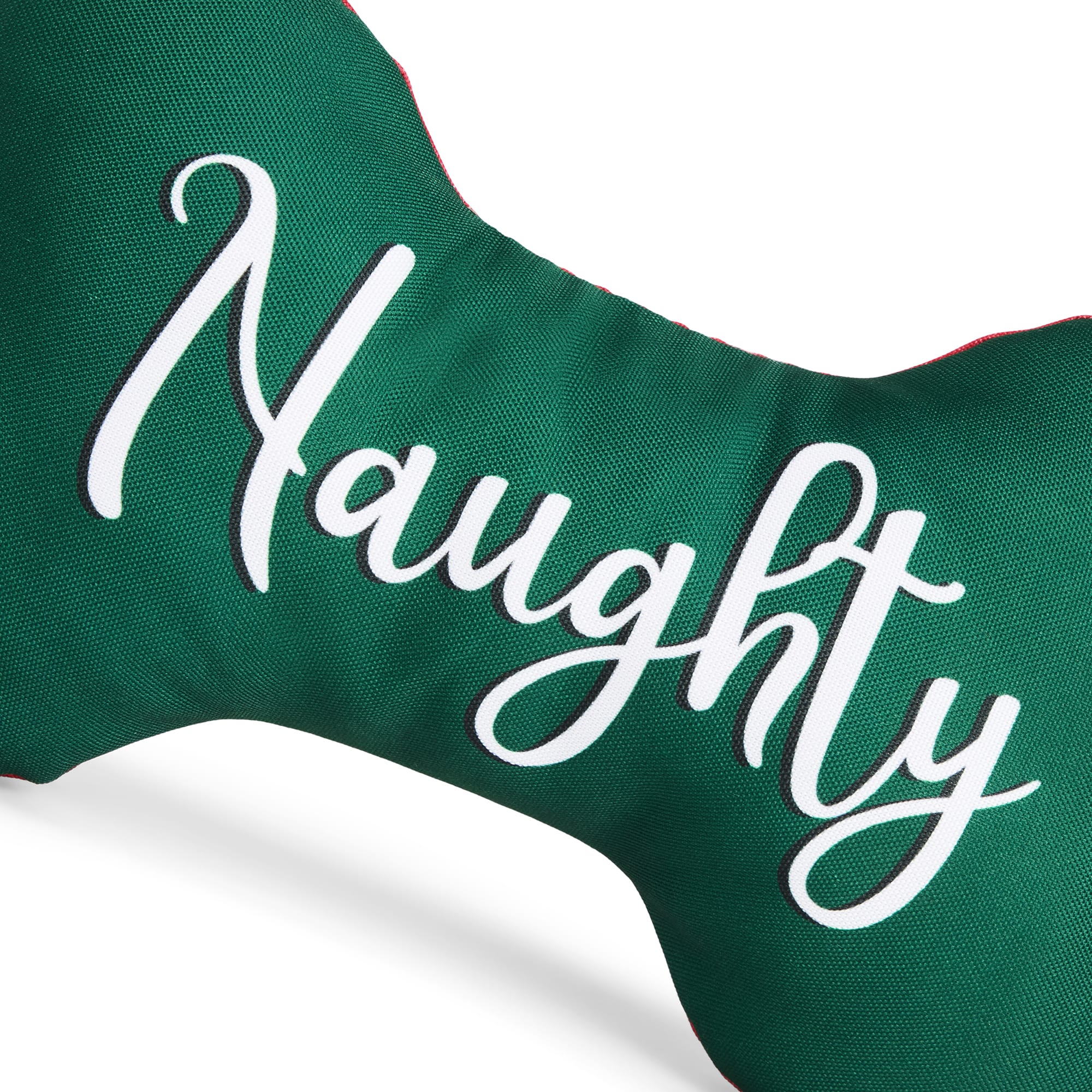 Merry Makings Naughty/Nice Plush Bone Dog Toy, Large