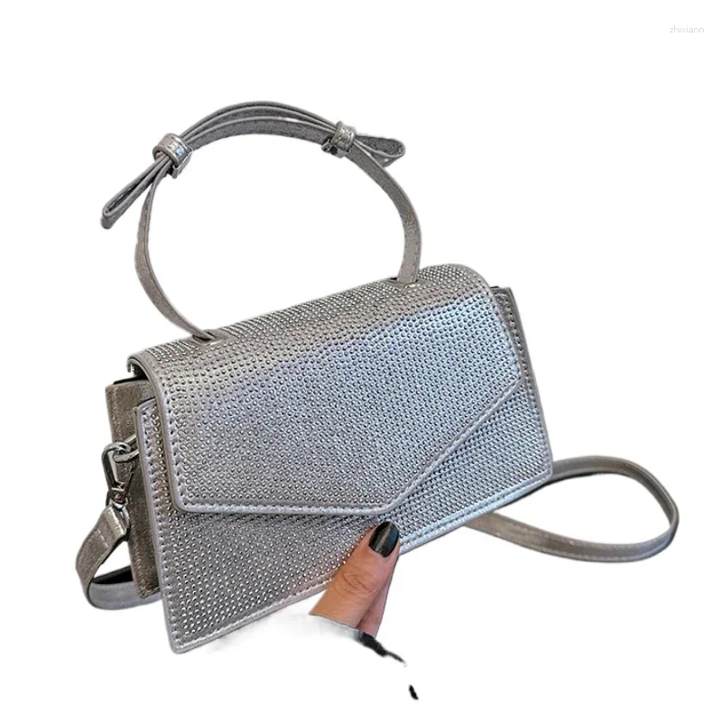 2025 NEW 2025 NEW Totes High Appearance Solid Color PU Quality Shoulder Bag Buckle Versatile Fashion Handbag Soft Simple Crossbody zhanyishengli