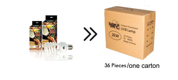 13W 26W Reptiles uv fluorescent tubes lamp uva uvb bulbs reptile fluorescent light for turtles