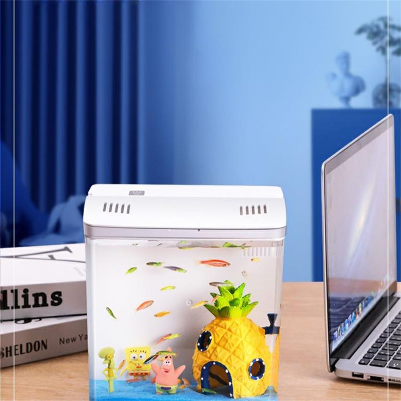 Zaohetian Betty's small fish tank with lights Acrylic Aquarium ABS fish tank