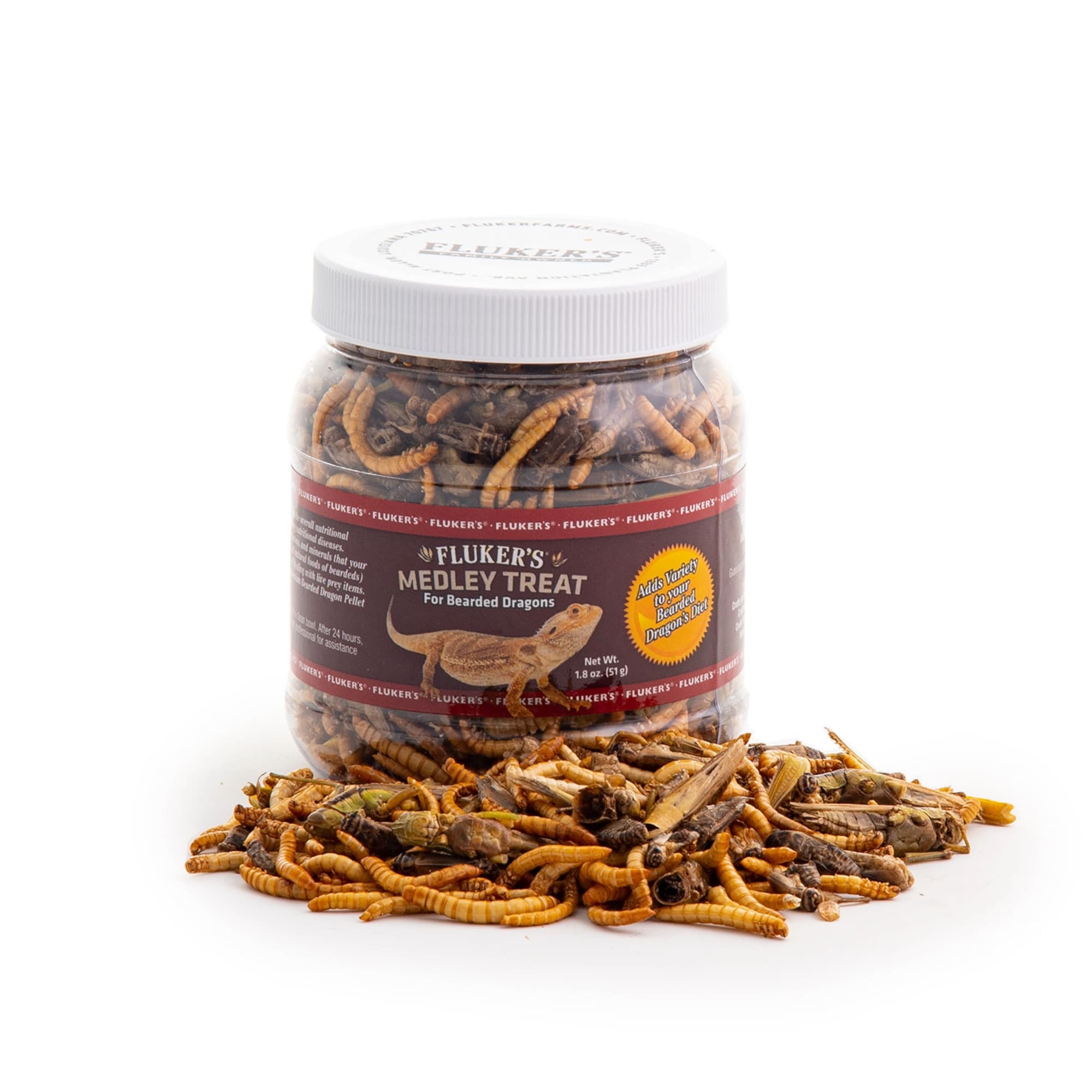 Fluker's Medley Treat for Bearded Dragons, 1.8 oz.