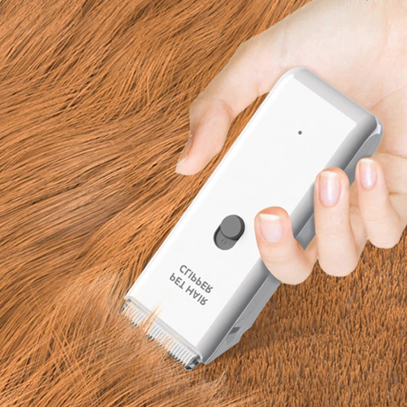 Cordless Dog Clipper Rechargeable Pet Hair Trimmer Low Noise Professional Cat Puppy Grooming Haircut Machine Electric Cutters 241125
