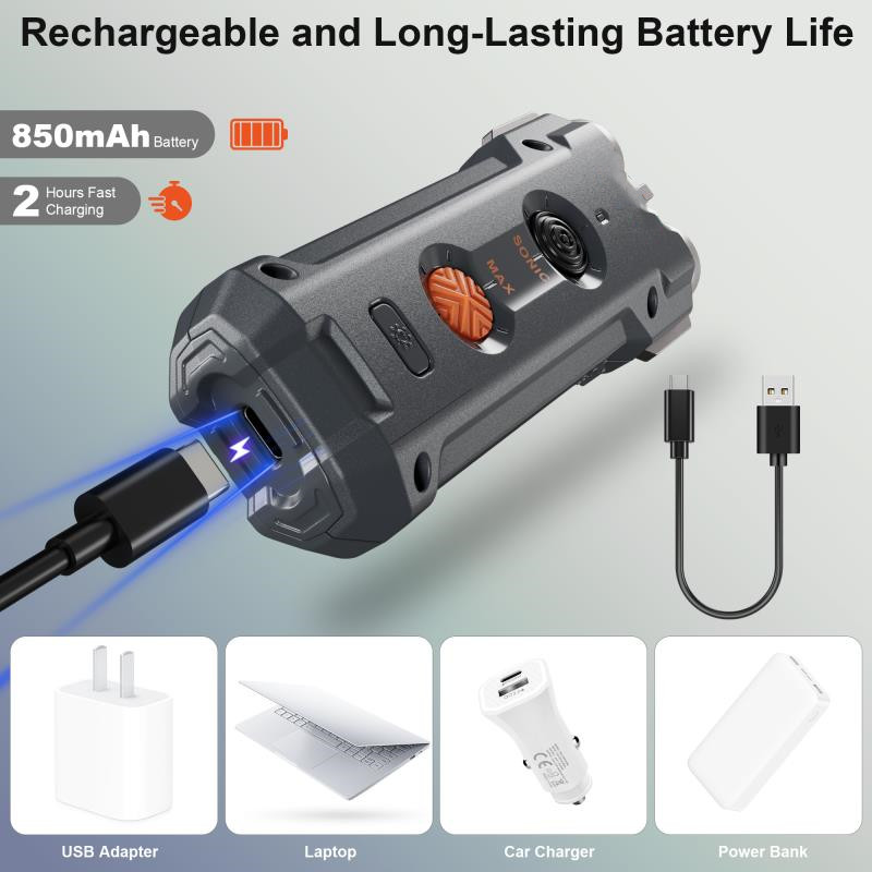 Portable 10 Meter Ultrasonic Dog Training Anti Bark Device Dog Bark Deterrent Ultrasonic Dog Repeller Rechargeable