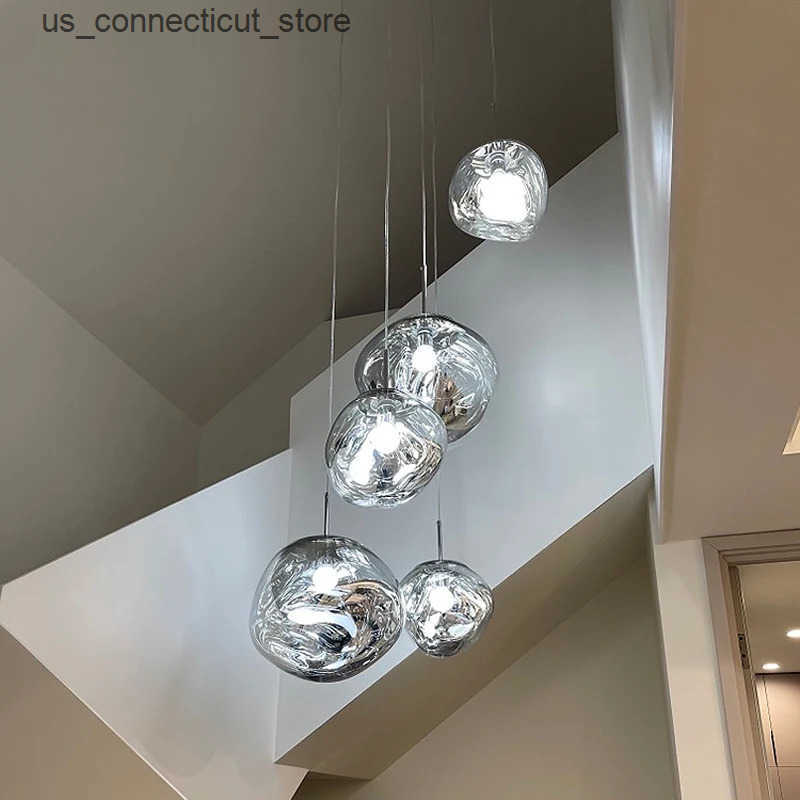 Pendant Lamps Modern Lava LED Pendant Lights Lighting LOFT Living Room Bedroom Decoration Hanging Lamp Suspension Luminaria Cafe Light Fixture L240910