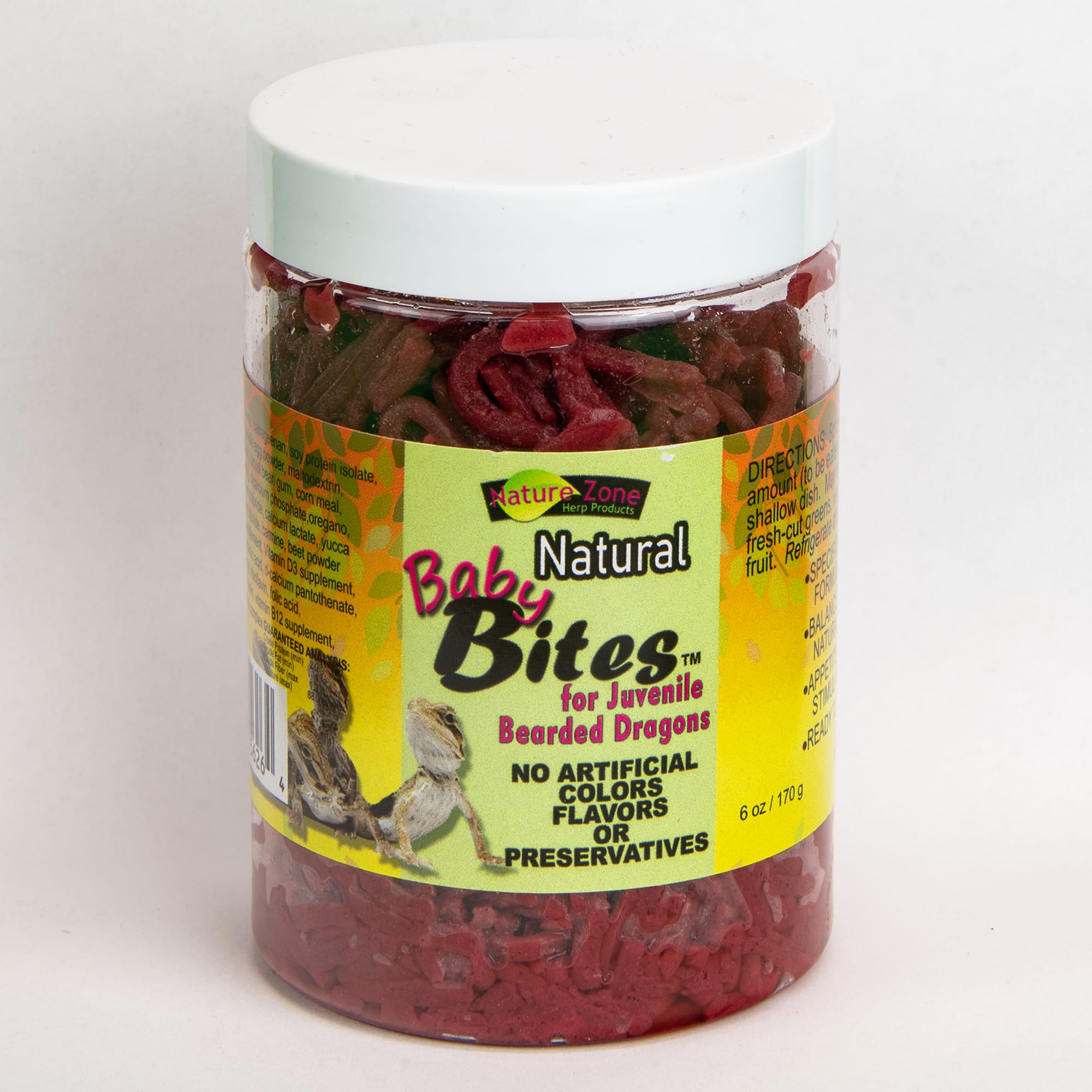 Nature Zone Natural Bites Natural Bearded Dragon Baby Bites, 6 oz.