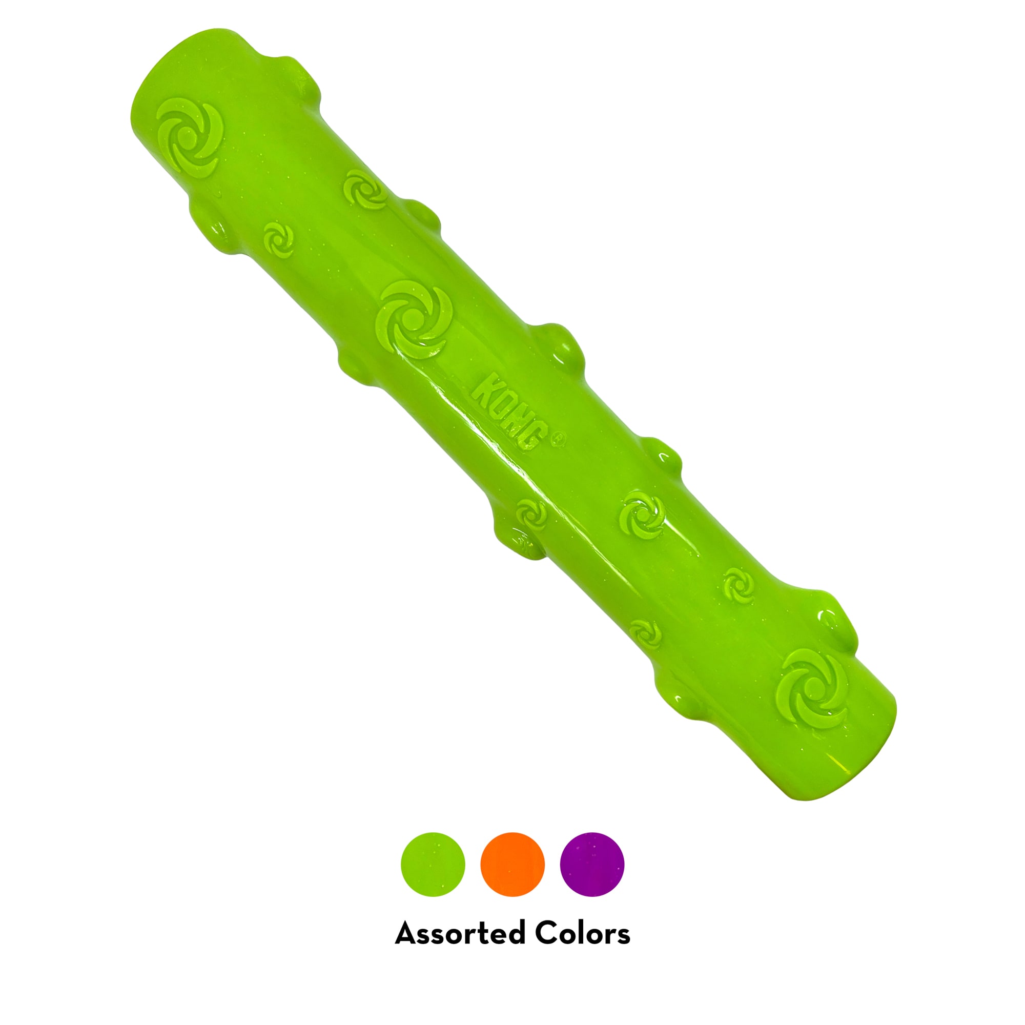 KONG Halloween Squeezz Crackle Stick Assorted Dog Toy, Medium