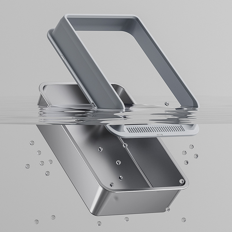 New Arrival Stainless Steel Cat Litter Box Cat Toilet With Litter Scooper Self-cleaning Cat Sand box