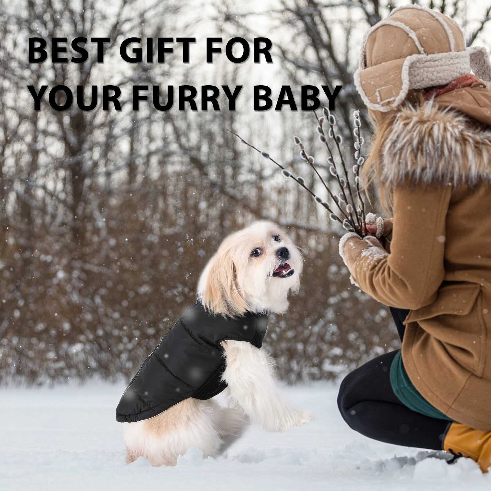Dog Cold-weather Coat Winter Pet Dog Coat Pet Dog Jacket With Zipper For Small Large Dogs Cats WindproofXJ250109