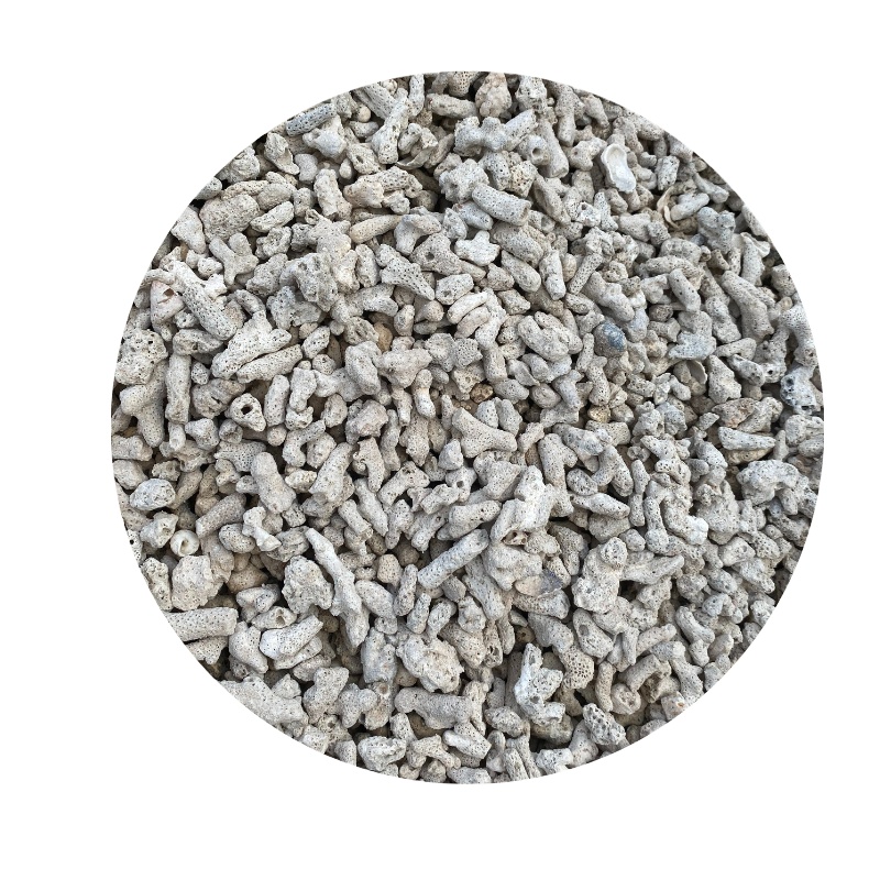 coral sand Various specifications crushing coral machine to make sand Uniformity of particles coral sand 2 mm