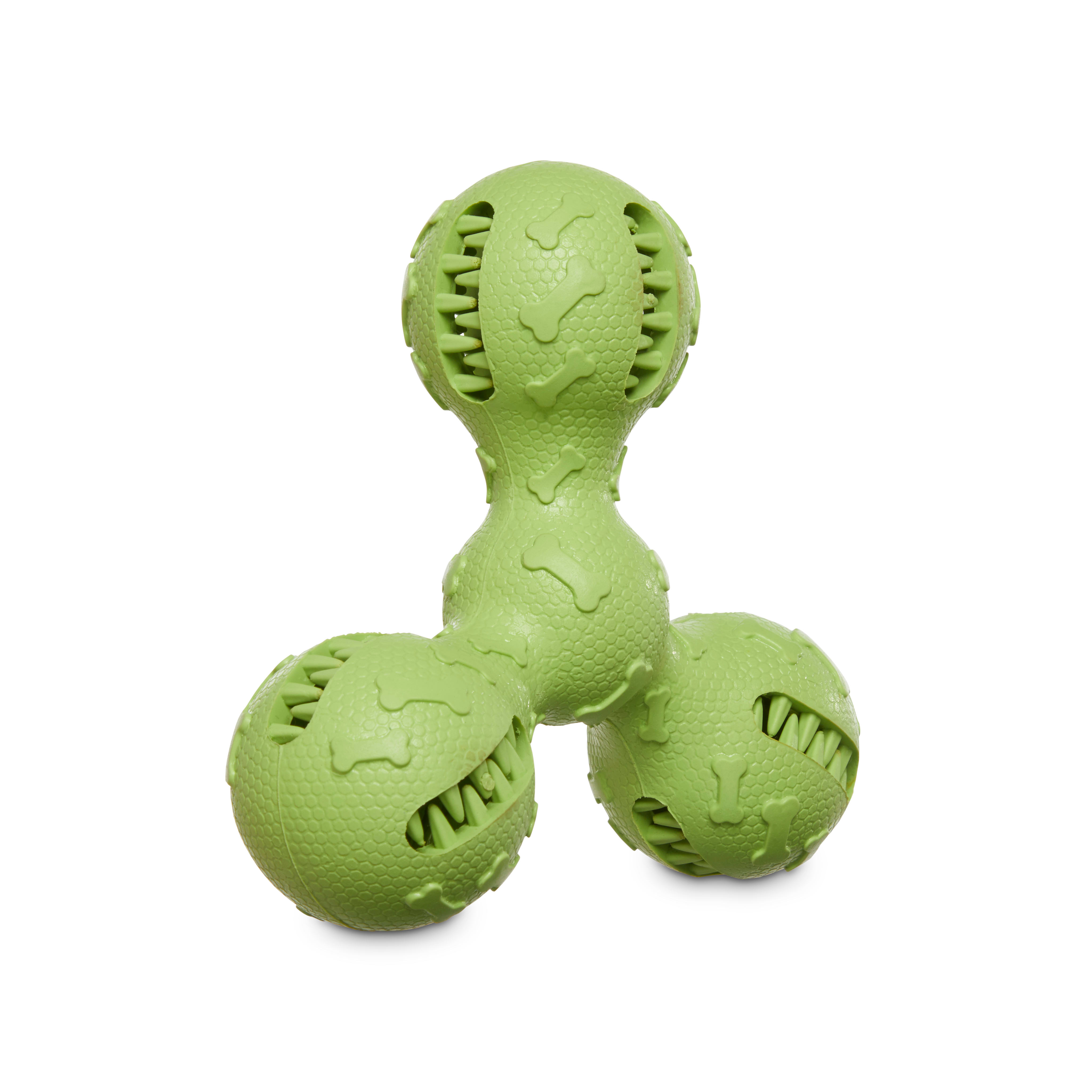 Leaps & Bounds Triad Treat Dispenser Dog Chew Toy, Large