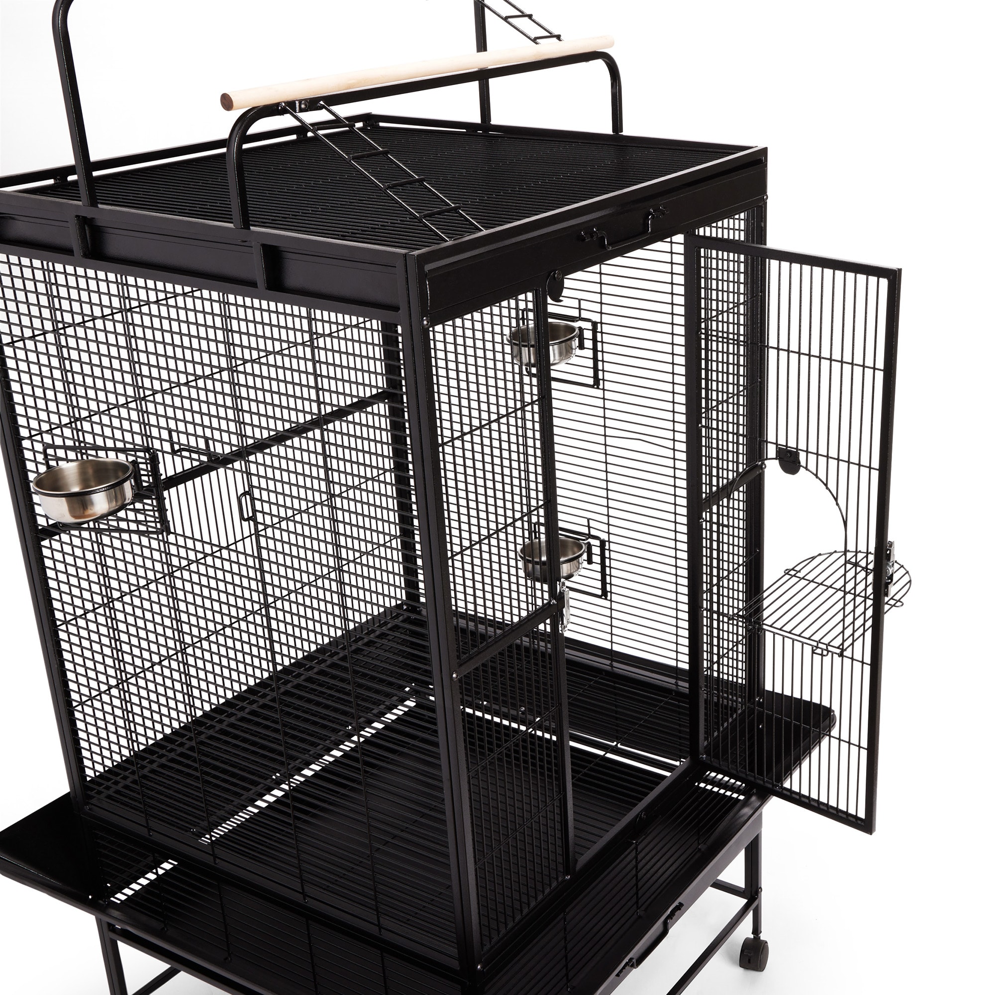 You & Me Large Standing Parrot Cage 29" L x 29" W x 33.75" H