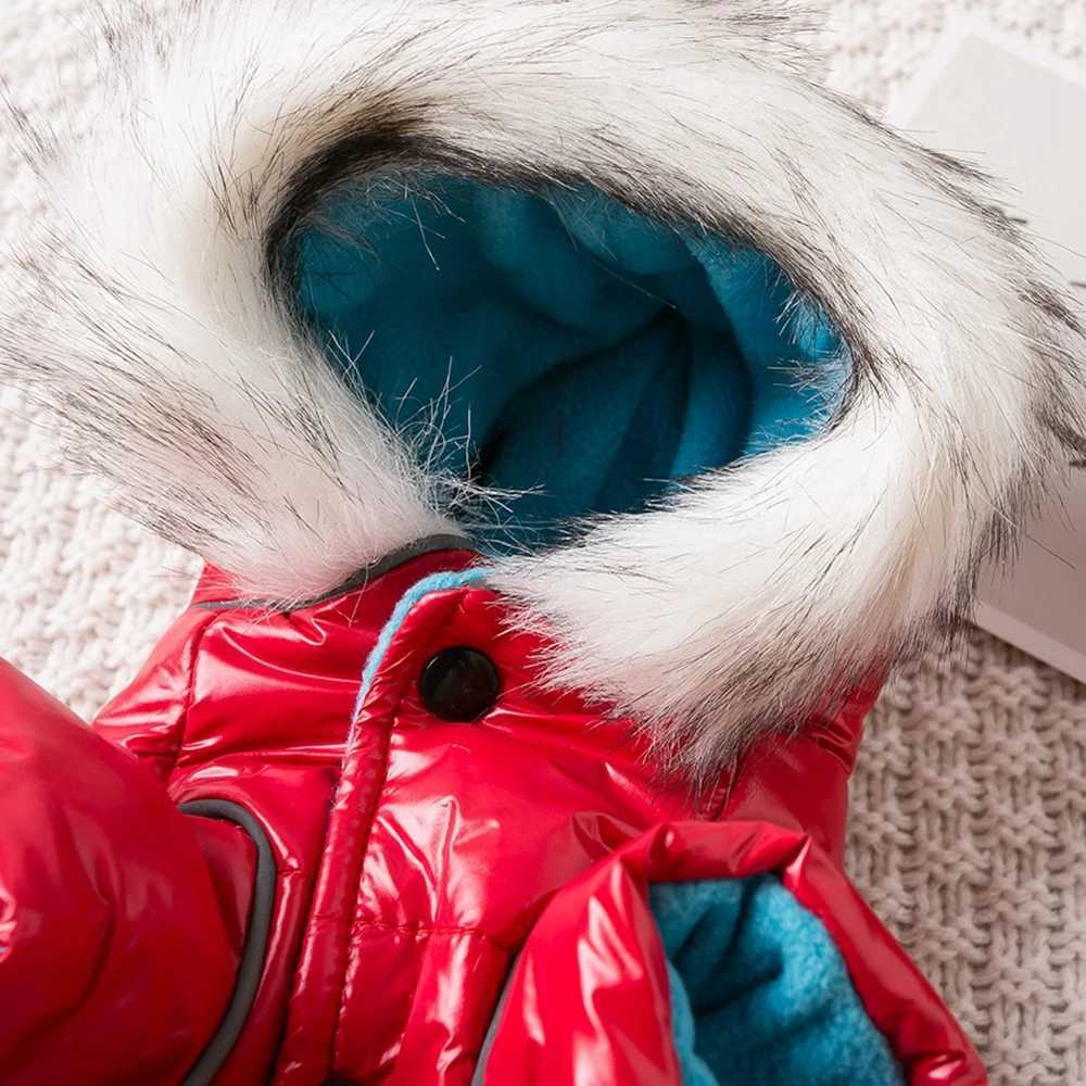 Winter Warm Dog Clothes Bright Color Jacket Waterproof Puppy Dog Coat for Small Medium Dog Chihuahua French Bulldog Pet ClothingXJ241125