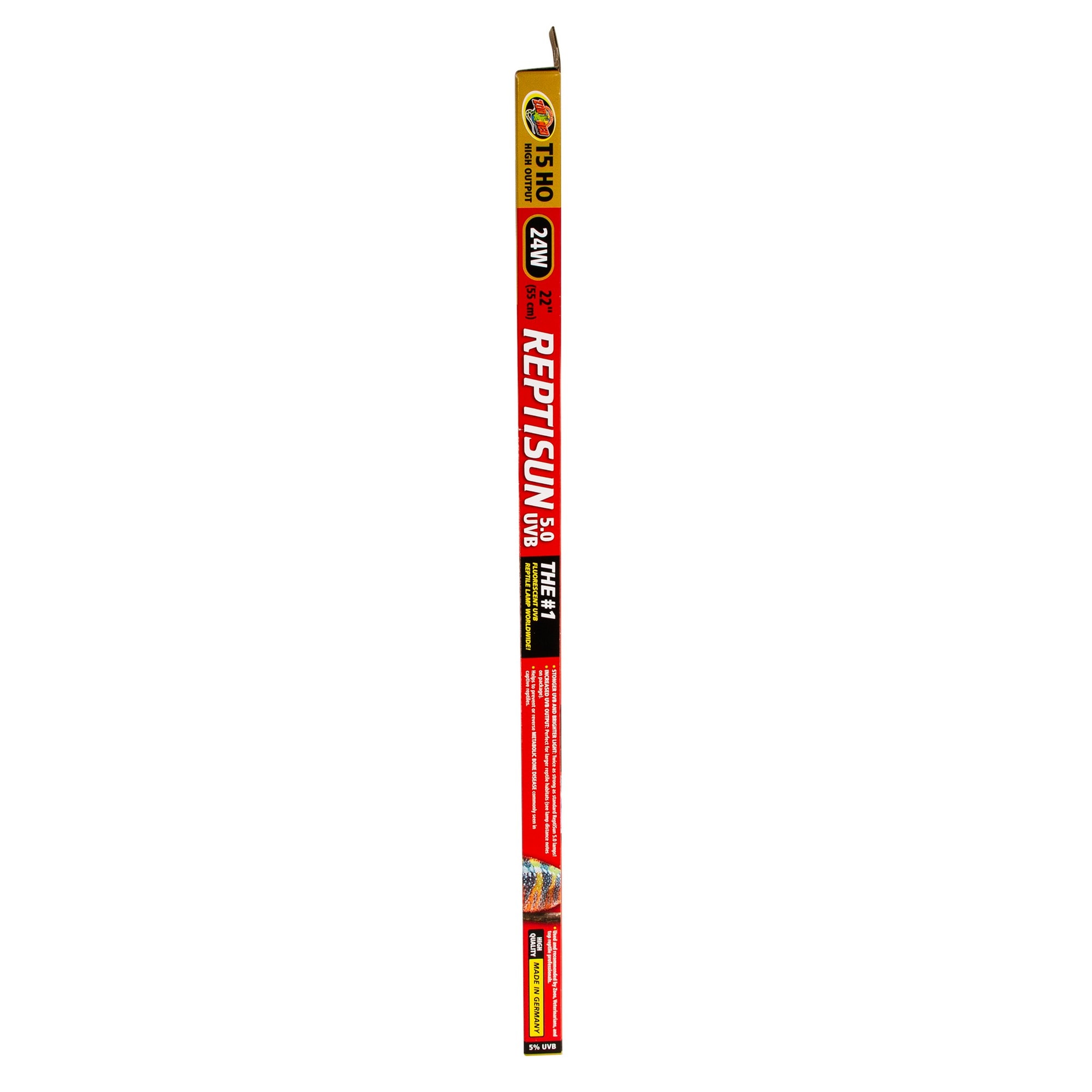 Zoo Med ReptiSun 5.0 HO T5 UVB Lamp, 22" L, 24 Watts