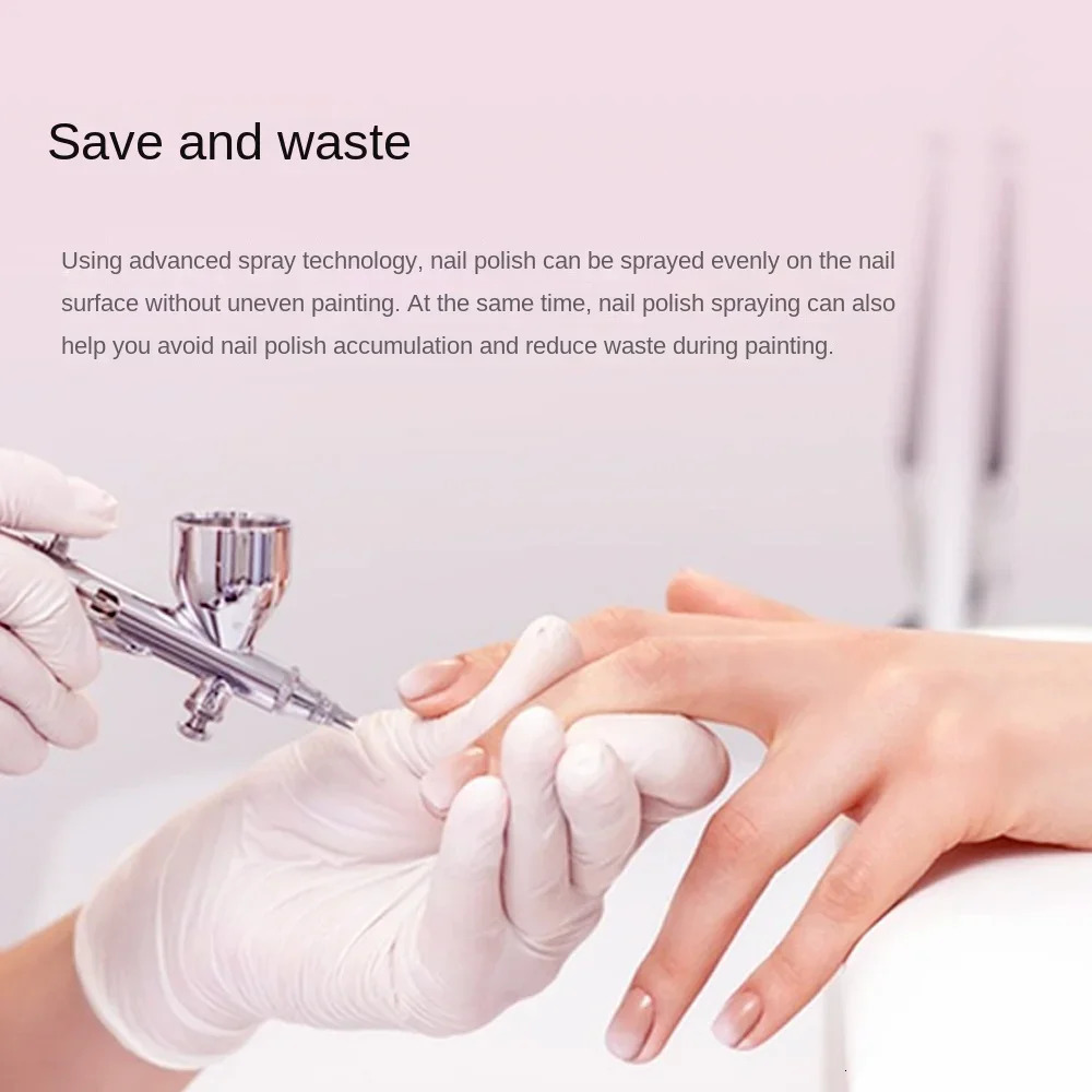 Portable Rechargeable Wireless Airbrush With Compressor Single Action Spray Gun For Face Beauty Nail Art Tattoo Craft Cake Paint y241121