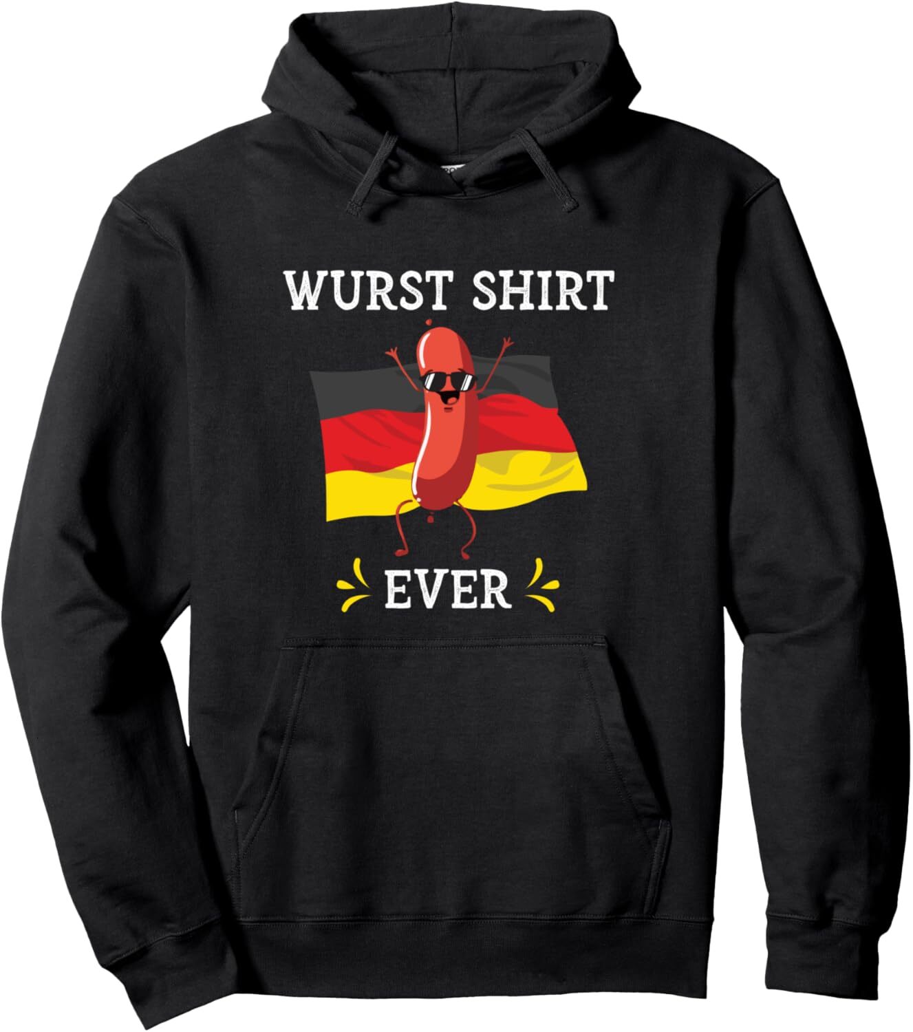 Hoodie for Mens Womens Wurst Ever Funny Oktoberfest German Sausage Germany Pullover Hoodie Graphic Hoodies sweatshirt cool