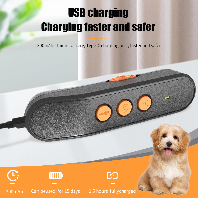 Upgraded Ultrasonic Dog Repeller Training Stop Barking Rechargeable Handheld ultrasonic animal attacks repeller