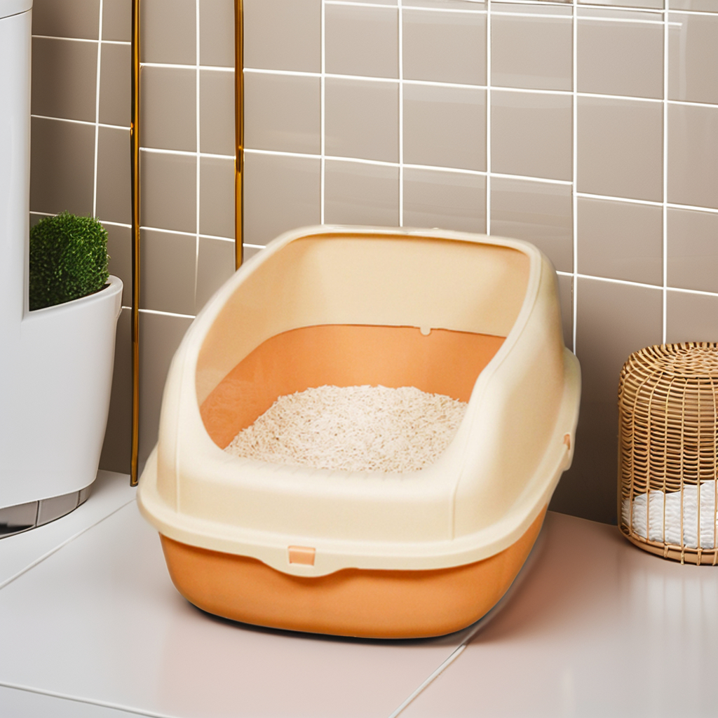 Hot Selling High Quality PP Plastic Automatic Cat Toilet Durable and Convenient Smart Pet Litter Box Accessory