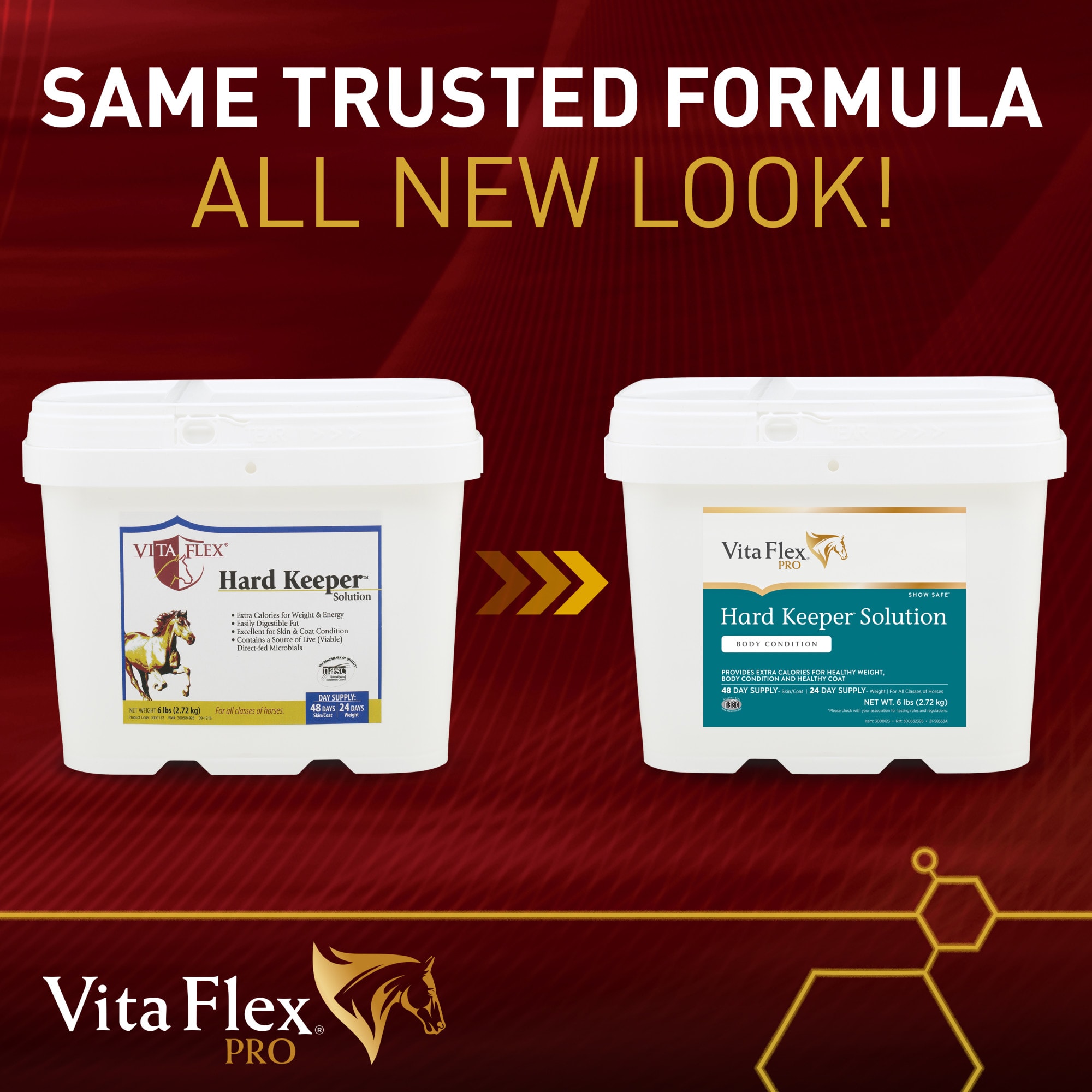 Vita Flex Hard Keeper Solution Weight Supplement, 6 lbs.