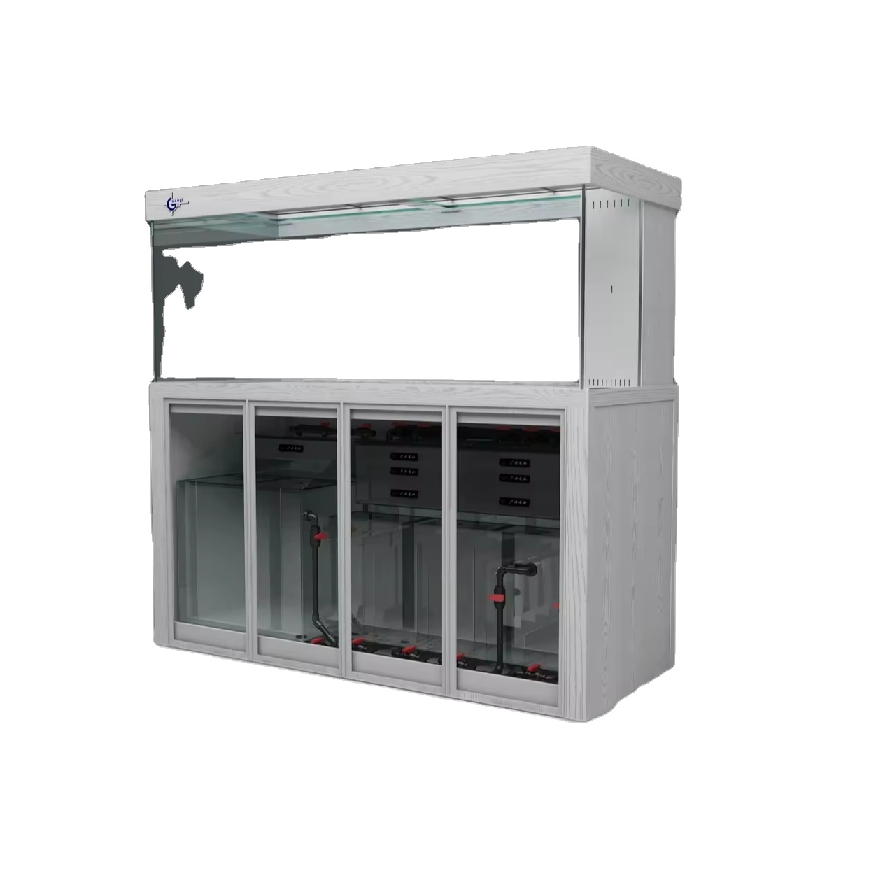 Aquarium Fish Tank White Aquariums & Accessories Acuario Bullet Screen Glass Ultra Clear Glass c
