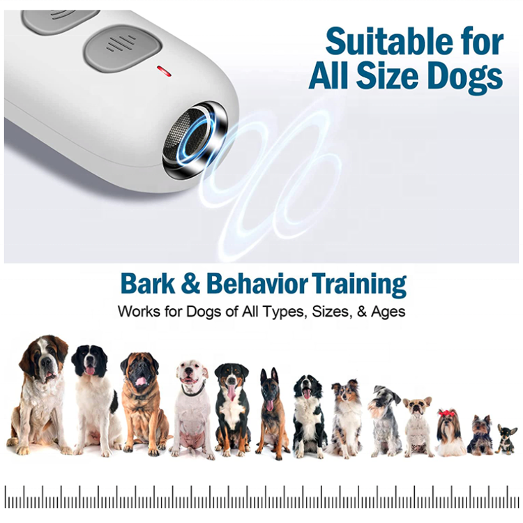 Hot Selling Ultrasonic Trainer Dog Barking Deterrent Devices Ultrasonic Dog Repeller Popular Bark Control Indoor And Outdoor