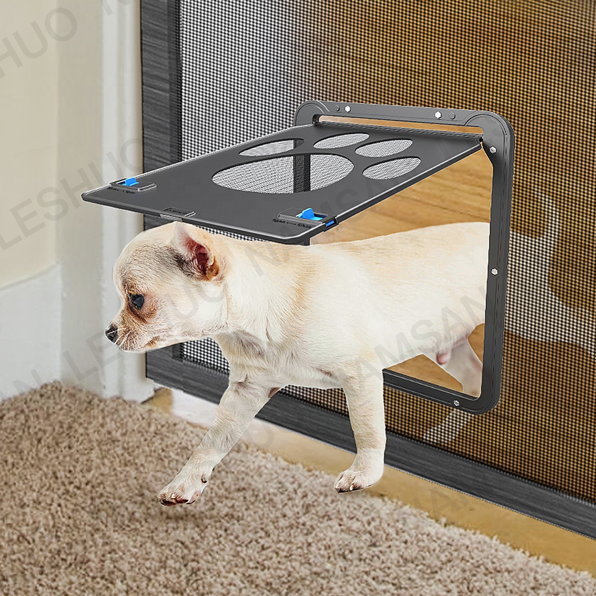 Namsan Cat Door for Screen Window Door Dog Screen Door for Small Pets Cats Dogs