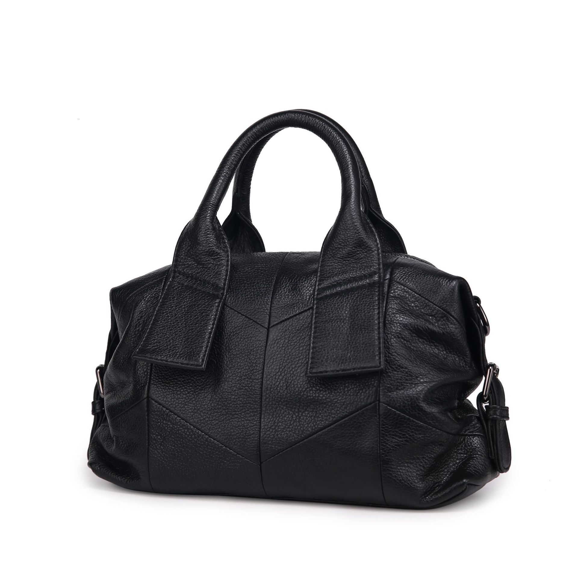 2022 New Genuine Leather Women's Top Layer Cowhide Handbag Simplified Casual Bag