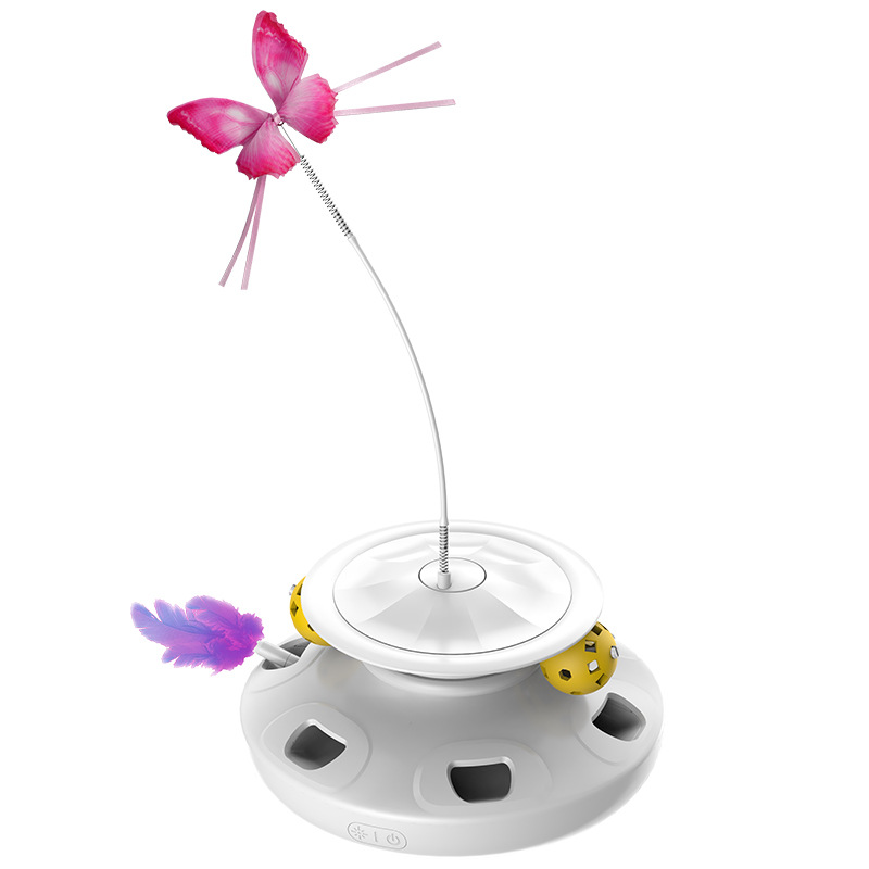 Novelty Designed Products 3 in 1 Cat Toys Rechargeable Interactive Cat Toys for Indoor Automatic Electric PetToy