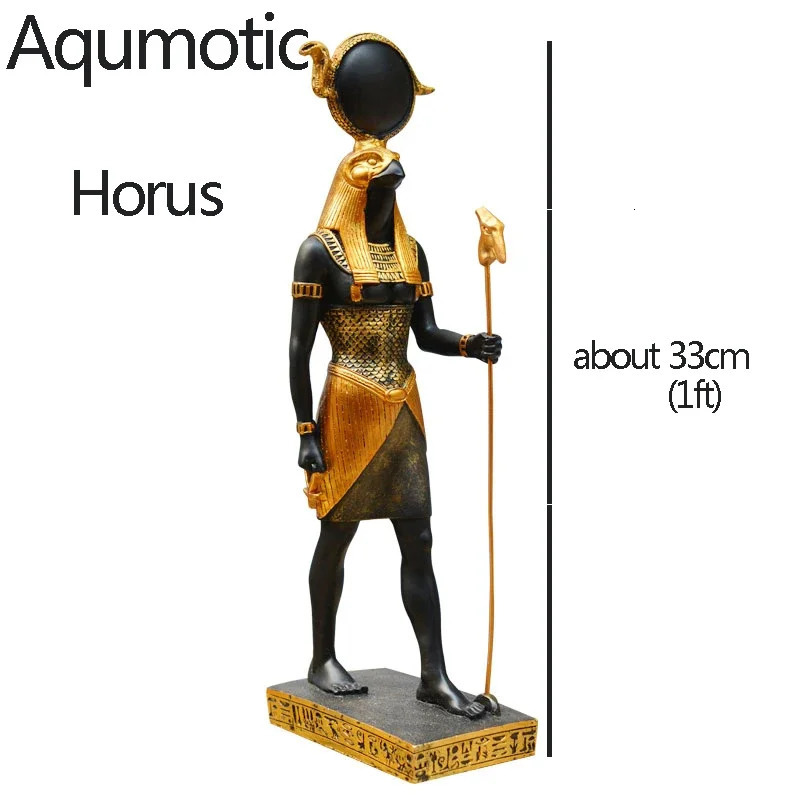Aqumotic Ancient Egyptian Idols Dog of Egypt Jackal Statues Decoration Sculpture Quality Resin Ornaments Furniture for Display 241122