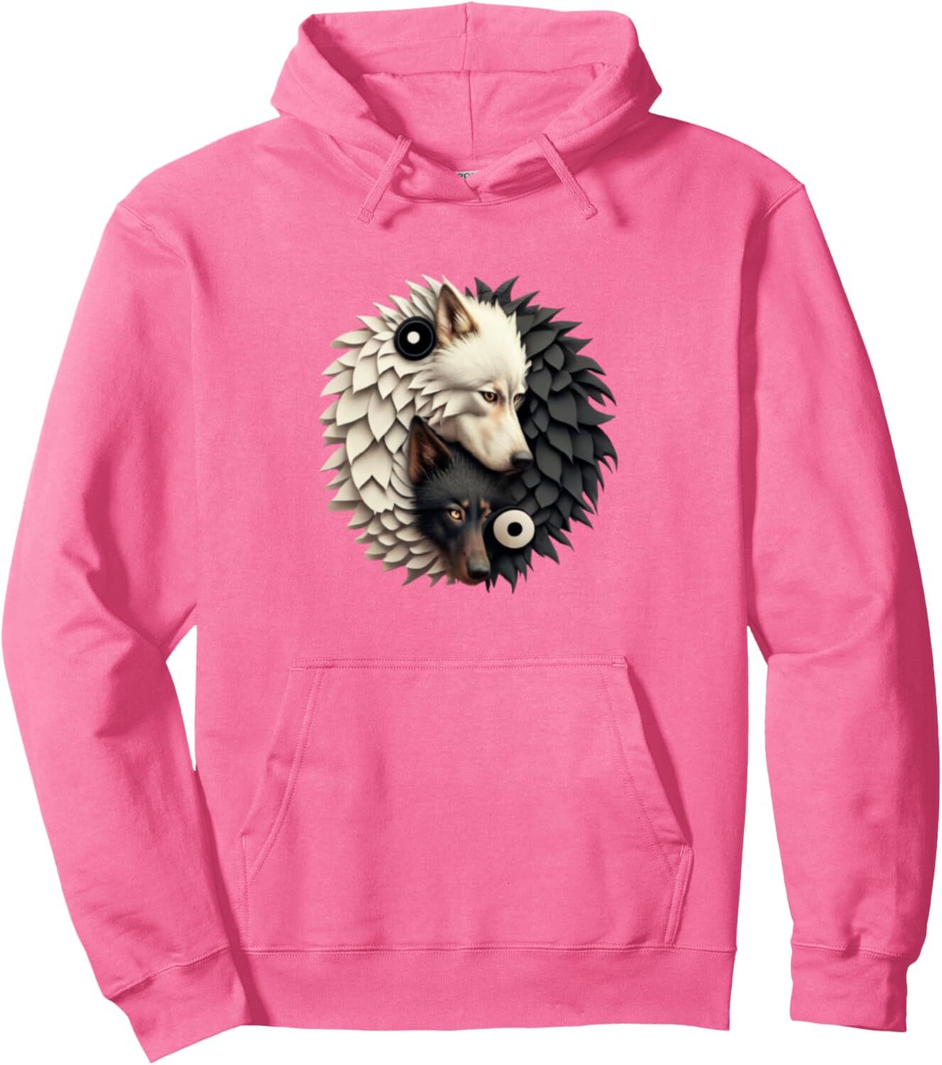 Hoodie for Mens Womens Wolf Style Design Pullover Hoodie Graphic Hoodies sweatshirt Fashionable and Handsome