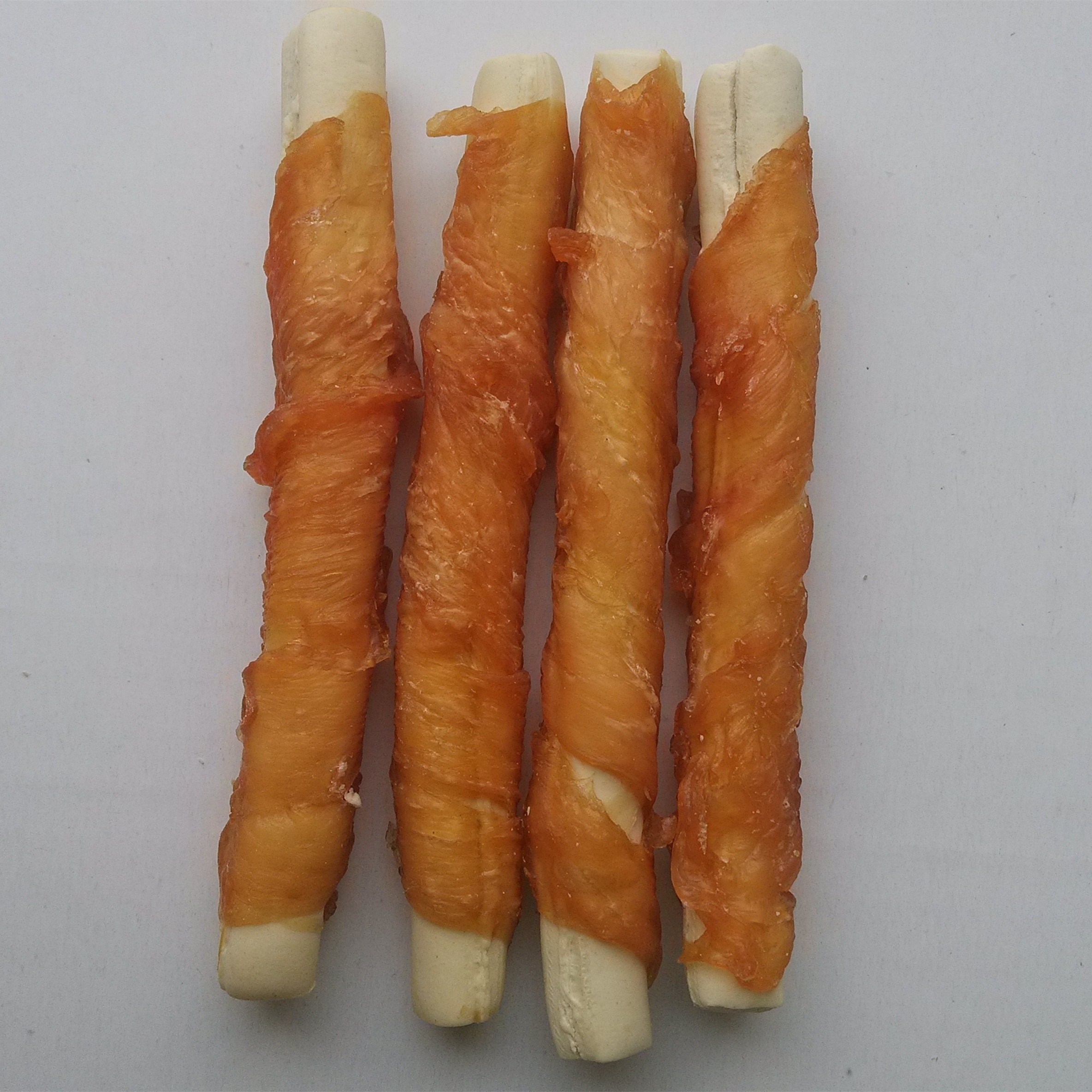 2022 hot sale good quality low price duck gizzards dog food dog chew wrapped chicken pet treats