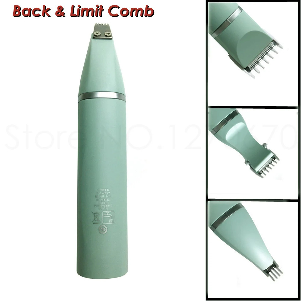Professional Silent Cat Dog Hair Trimmer Paws Nail Grinder Animal Foot Hair Cutter Remover USB Rechargeable Pet Grooming Clipper 241125