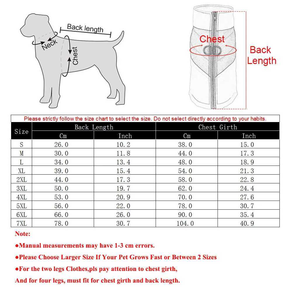 Waterproof Dog Clothes For Small Big Dogs Winter Soft Pet Jacket With Zipper Fashion Puppy Cat Vest Coat Golden Retriever OutfitXJ241125