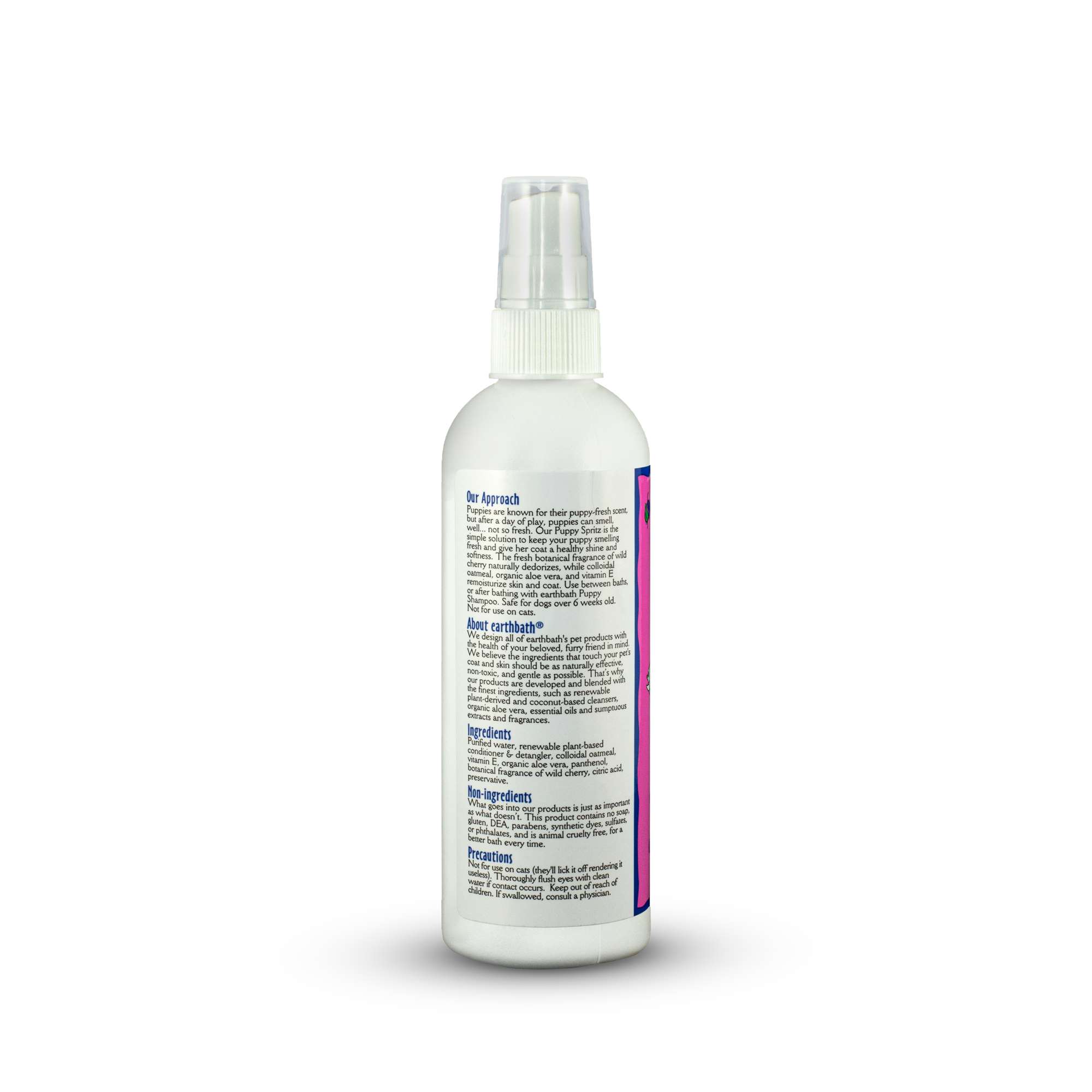 Earthbath Wild Cherry Puppy Spritz, 8 fl. oz.