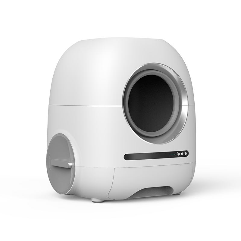 New App Control Smart automatic Cat litter box Oval basin Cat Toilet Easy To Clean Cat Litter Boxes