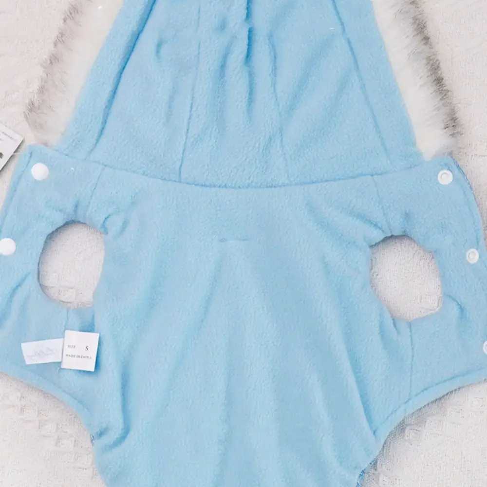 With Back Buckle Winter Dogs Cotton Vest Warm Cotton Dogs Vest Coat Soft Comfortable Pet Clothing Coat Jacket WinterXJ241125