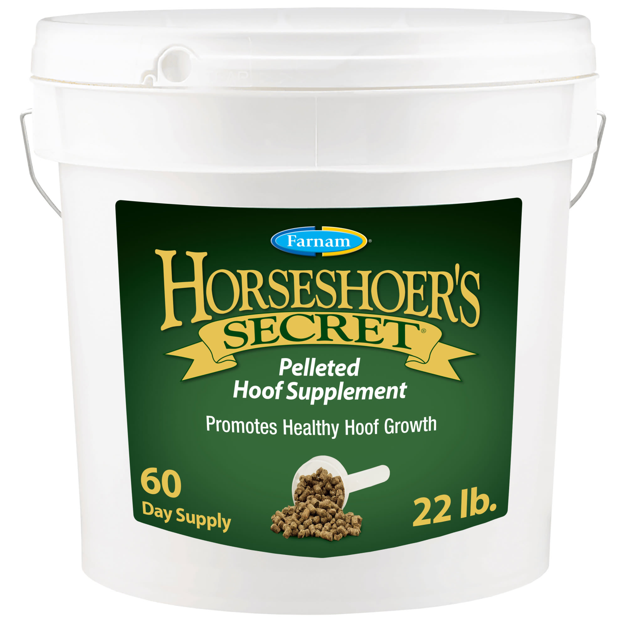 Farnam Horseshoer's Secret Pelleted Hoof 60 Day Supplement, 22 lbs.
