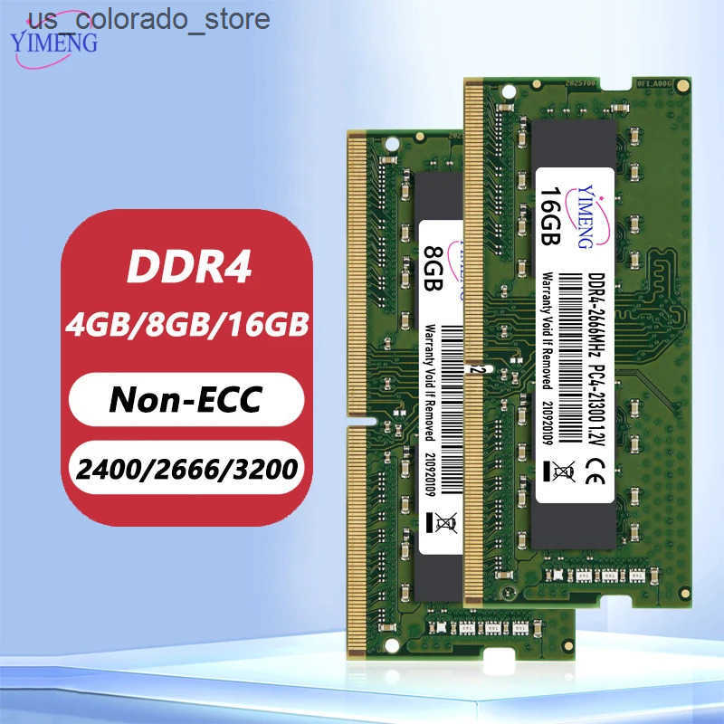 RAMs DDR4 16GB 8GB 4GB Laptop Memory Ram PC4 2133 2400 2666 3200Mhz 1.2V 260Pin 17000 19200 21300 25600 Non-ECC SODIMM Memoria Ram L240910