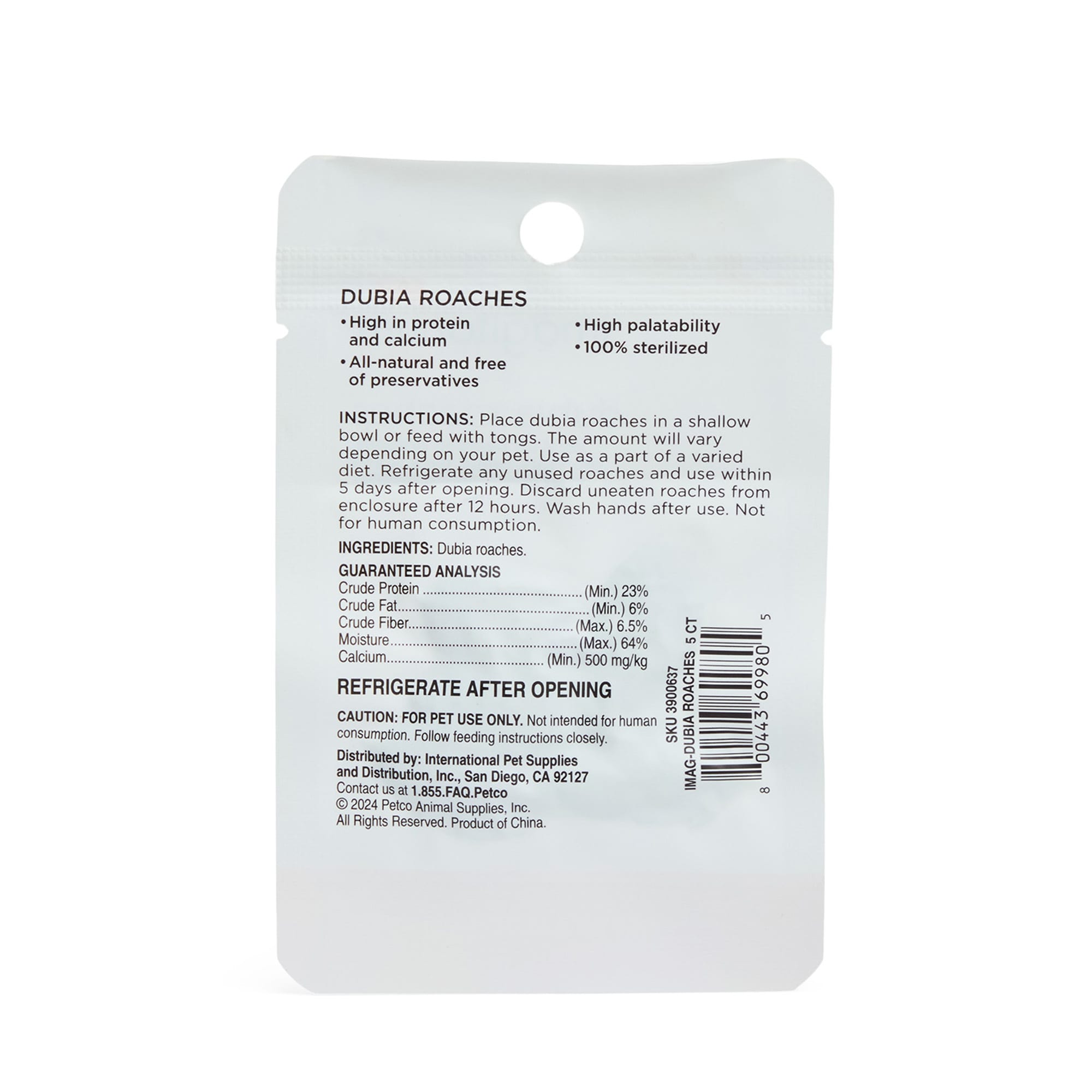 Imagitarium Dubia Cockroach, 0.23 oz., Count of 5