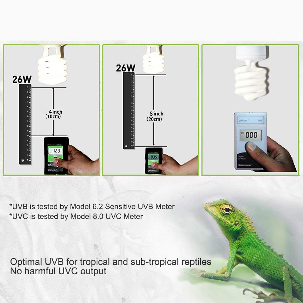 13W 26W Reptiles uv fluorescent tubes lamp uva uvb bulbs reptile fluorescent light for turtles