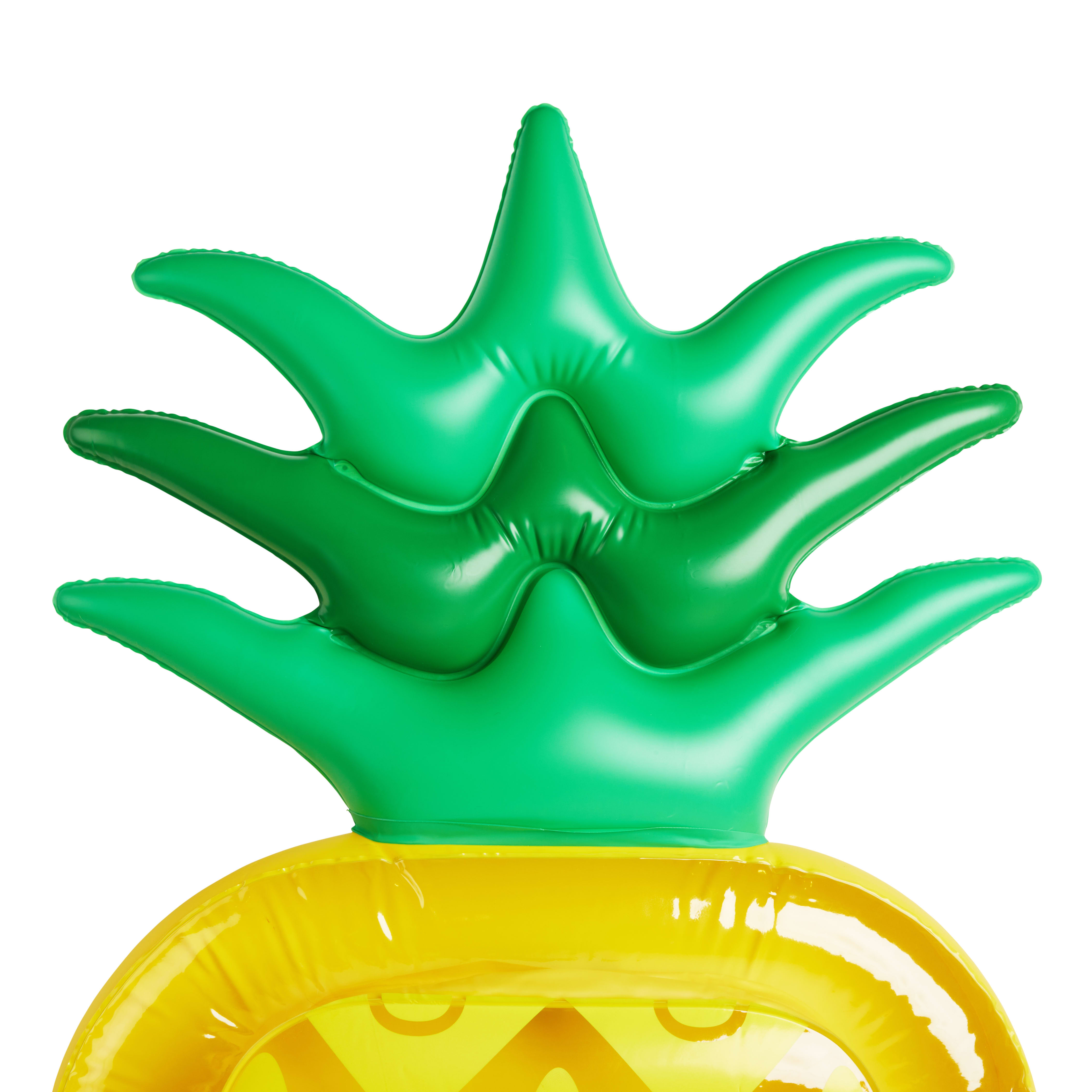 Leaps & Bounds Pineapple Pool Float Dog Toy, Large