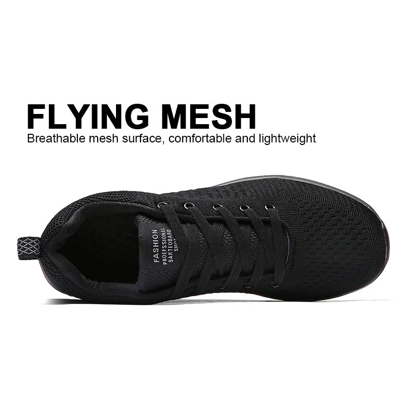 Men Running Walking Knit Shoes Fashion Casual Sneakers Breathable Sport Athletic Lightweight Men Sneakers Casual Shoes 241125