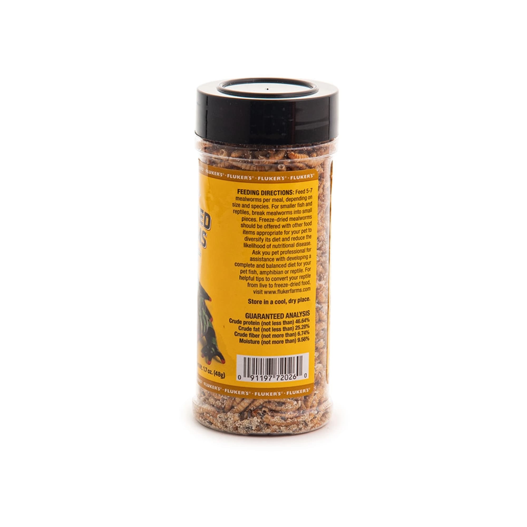 Fluker's Freeze-Dried Mealworms, 1.7 oz.