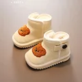 Winter Plush Toddler For Children Thick Warm Cotton Pu Leather Antislippery Little Girls Snow Kid Drop Delivery Baby, Kids Maternity Otagv
