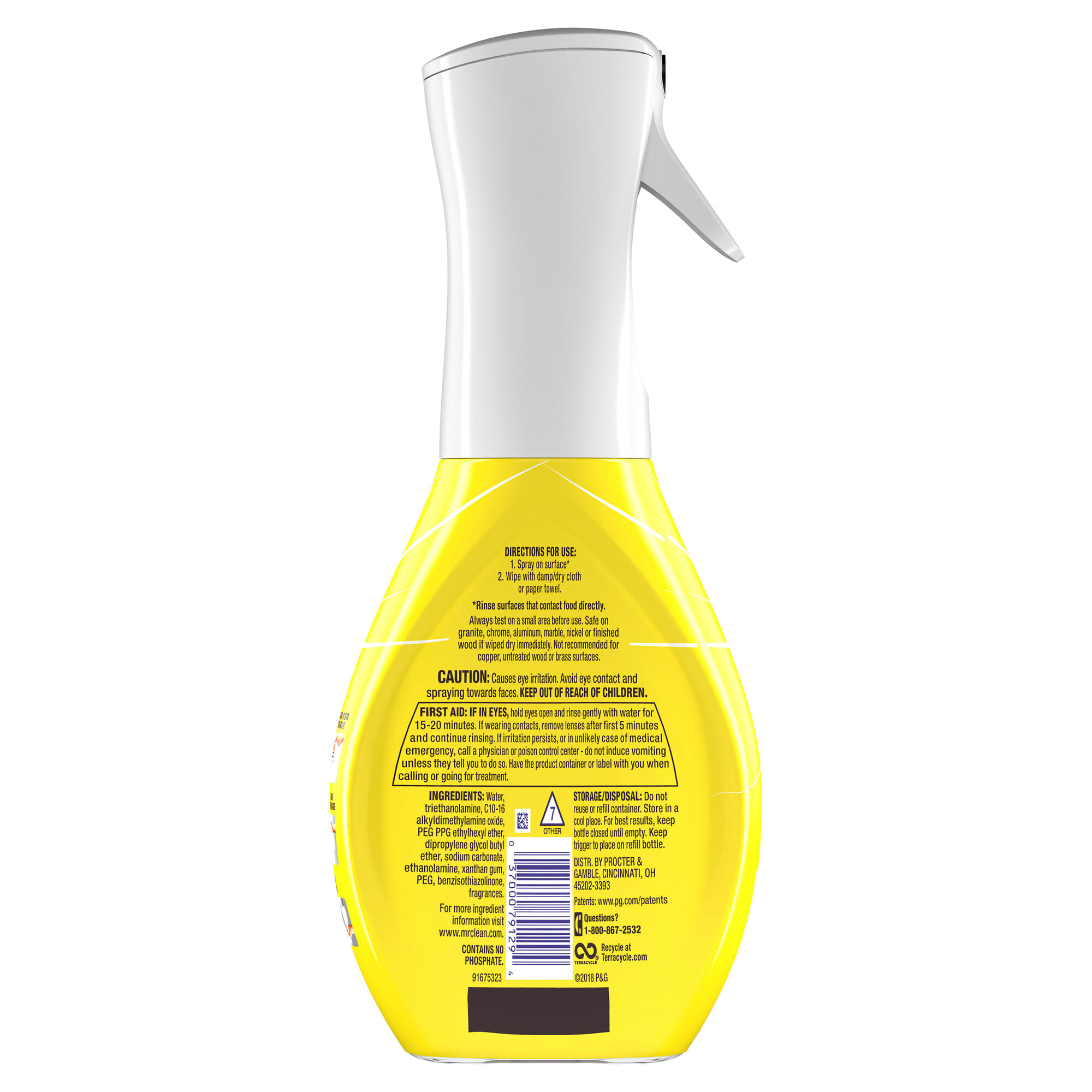 Mr. Clean, Clean Freak Lemon Zest Deep Scent Cleaning Mist Multi-Surface Spray, 16 fl. oz.